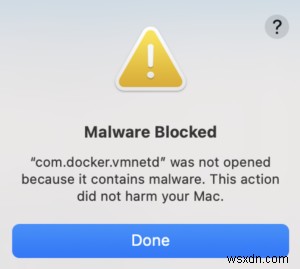 Fix the com.docker.vmnetd Malware Alert on macOS – Step‑by‑Step Guide