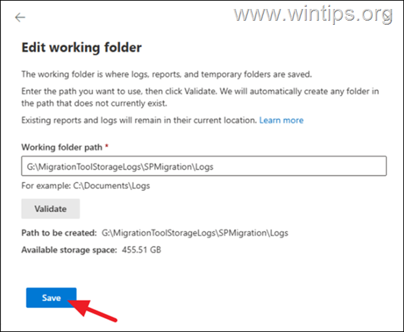 Fix: Resolve Temporary Storage Low Error in SharePoint Migration Tool