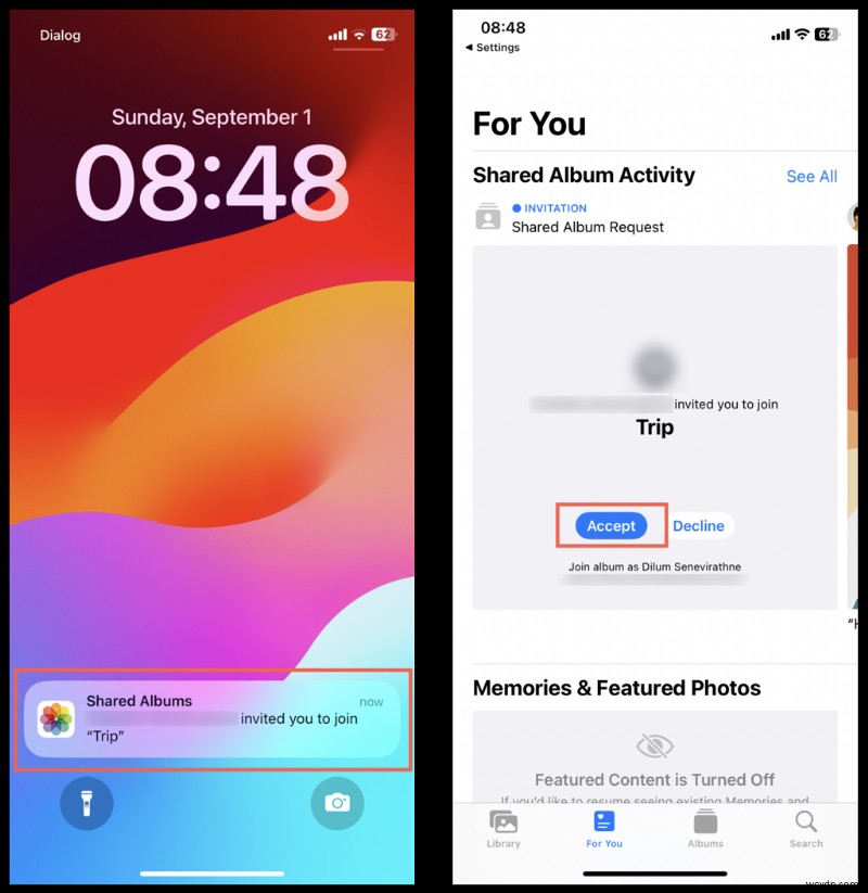 Accepting Shared iCloud Album Invitations on iPhone: A Quick Guide
