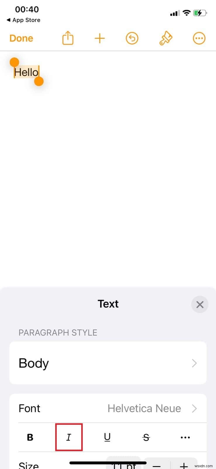 How to Italicize Text on Your iPhone Across All Apps