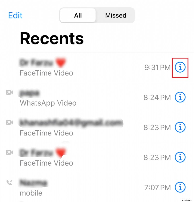 Track Your FaceTime Call History With a Specific Contact