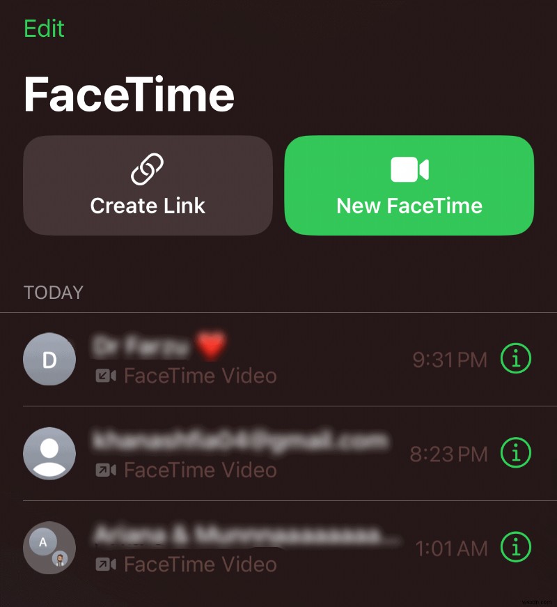 Track Your FaceTime Call History With a Specific Contact
