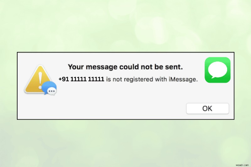 Fixing the  Phone Number Not Registered with iMessage  Error on iPhone