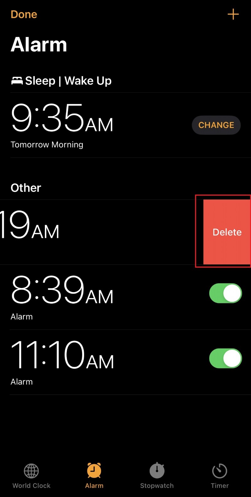 Quickly Remove All Alarms from Your iPhone in a Few Taps