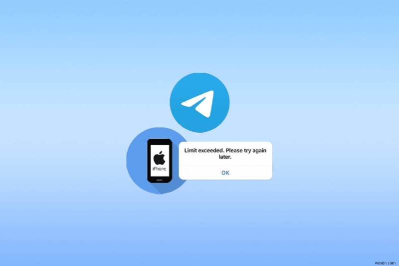 Resolve Telegram  Limit Exceeded  Error on iPhone Quickly