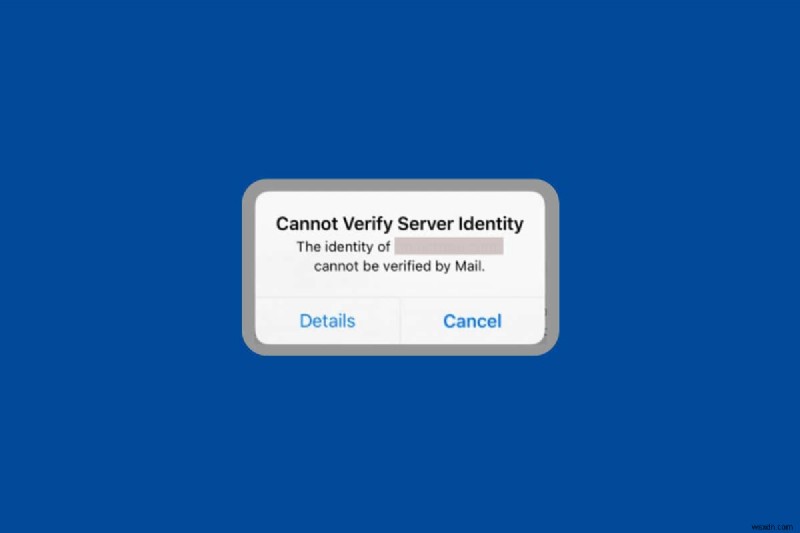 Fix the Cannot Verify Server Identity Error in iPhone Mail – Step-by-Step Guide
