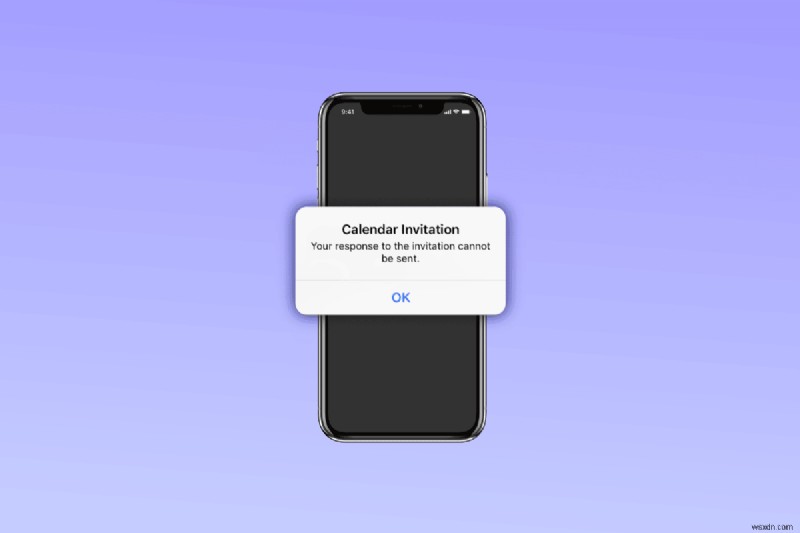 How to Resolve iPhone Calendar Invite Sending Errors