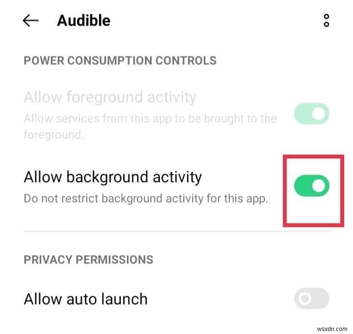 How to Stop Audible from Pausing When Your Android Screen Locks