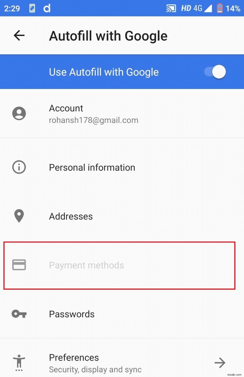 View and Manage Your Saved Credit Cards on Android: A Step-by-Step Guide