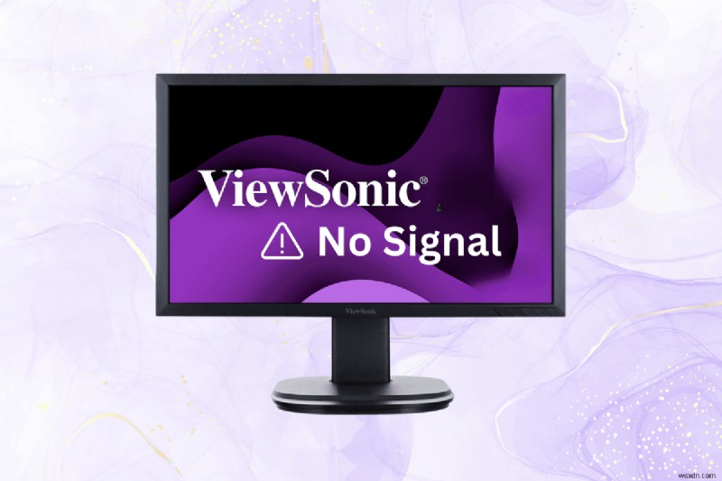 Resolve No Signal Detected on Your ViewSonic Monitor: Step‑by‑Step Fix