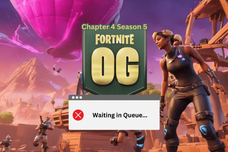 Resolve Queue Wait Times in Fortnite Chapter 4 Season 5 OG – Quick Fix Guide