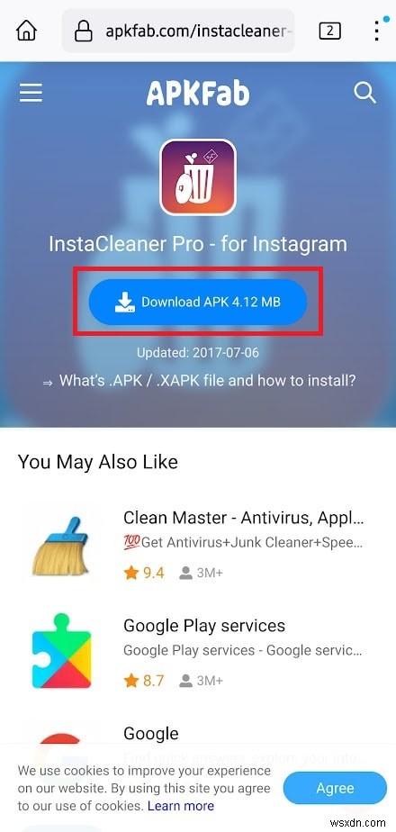 Download and Use Instant Cleaner to Optimize Your Instagram Profile