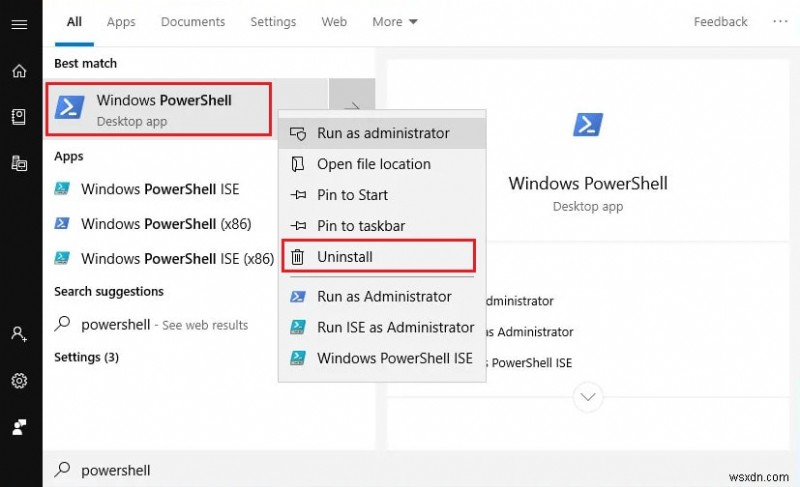 How to Remove Windows PowerShell from Windows 10 – 4 Simple Methods