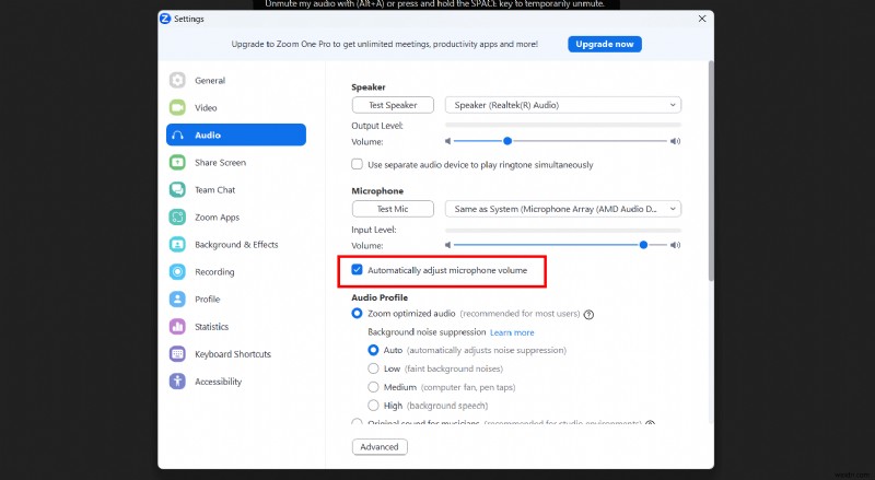 Lower Zoom Audio Volume Without Altering System Settings