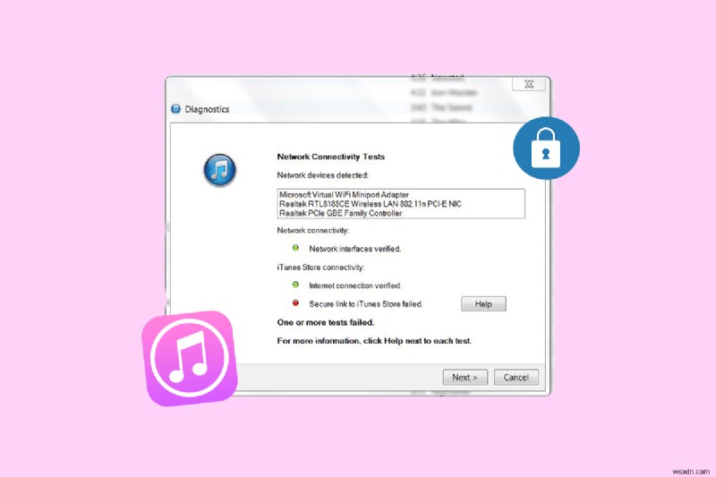 Fix the  Secure Link to iTunes Store Failed  Error in 11 Easy Steps