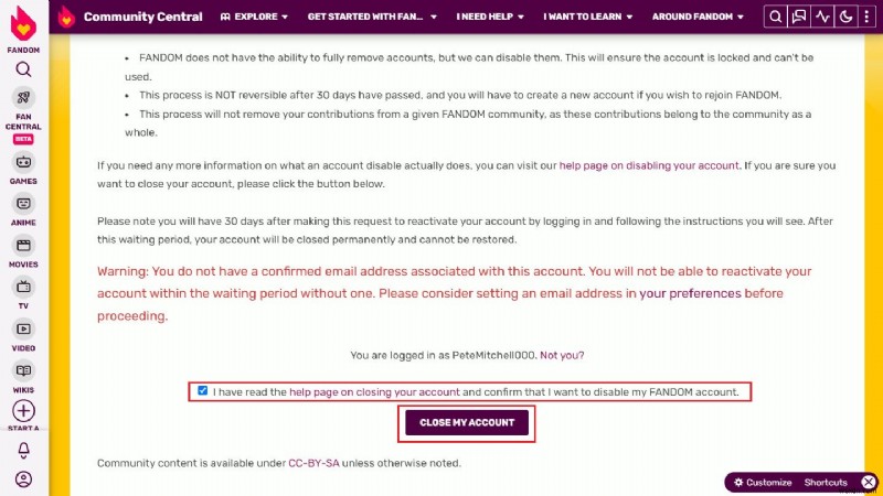 Permanently Disable Your Fandom Account: Step‑by‑Step Guide