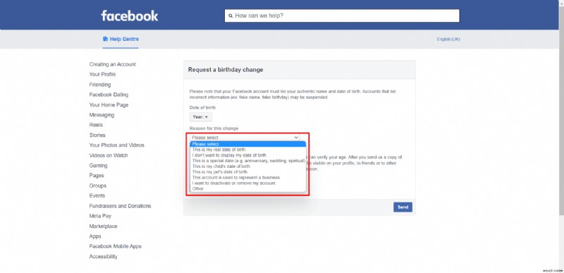 How to Reset Your Facebook Birthday After Reaching the Modification Limit
