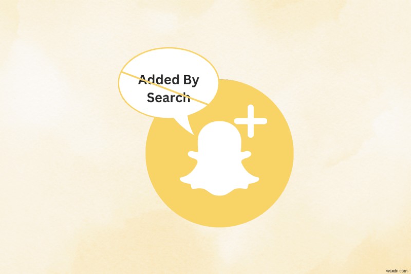 Add a Snapchat Friend Without the  Added by Search  Notification