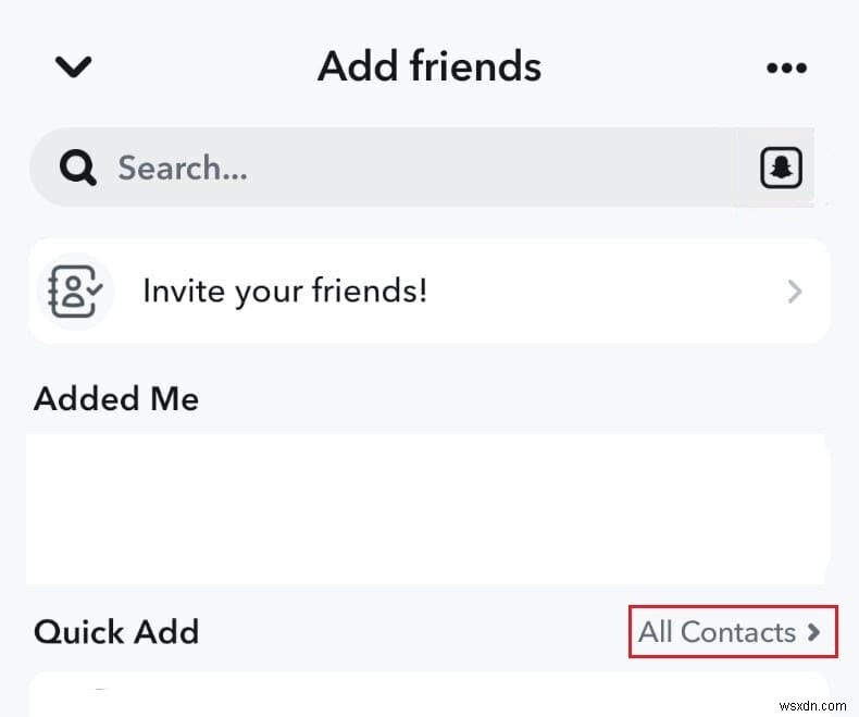 Add a Snapchat Friend Without the  Added by Search  Notification