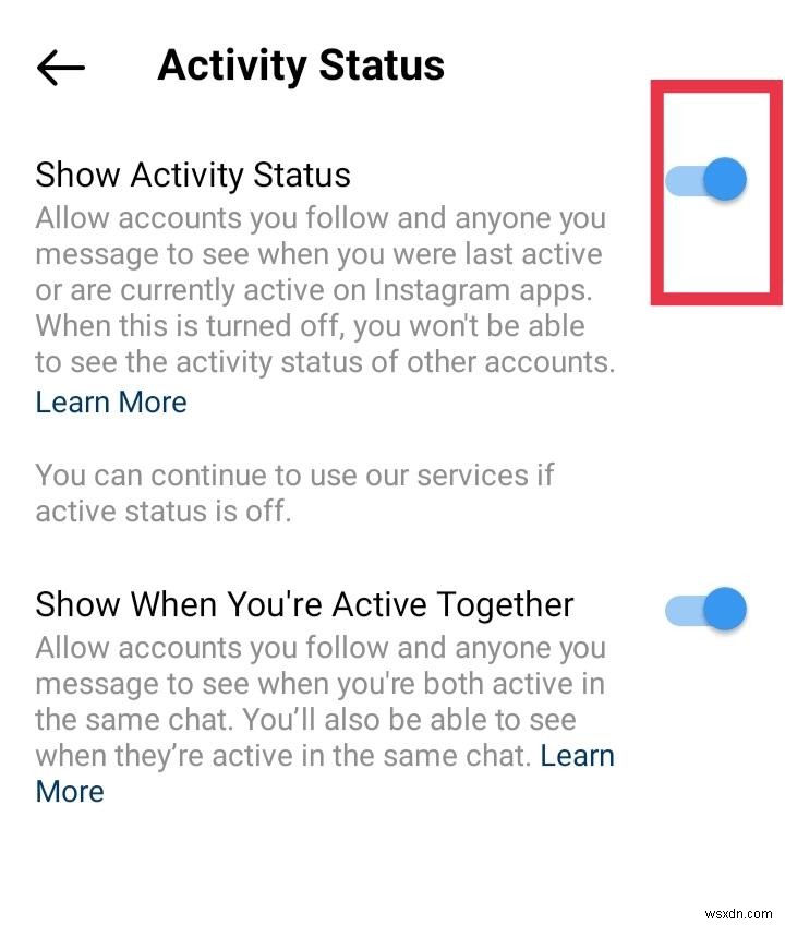 Disable Instagram Activity Status: Keep Your Profile Private