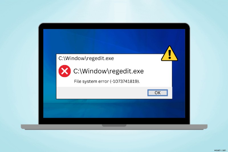 Resolve File System Error 1073741819 on Windows 10 Quickly and Safely
