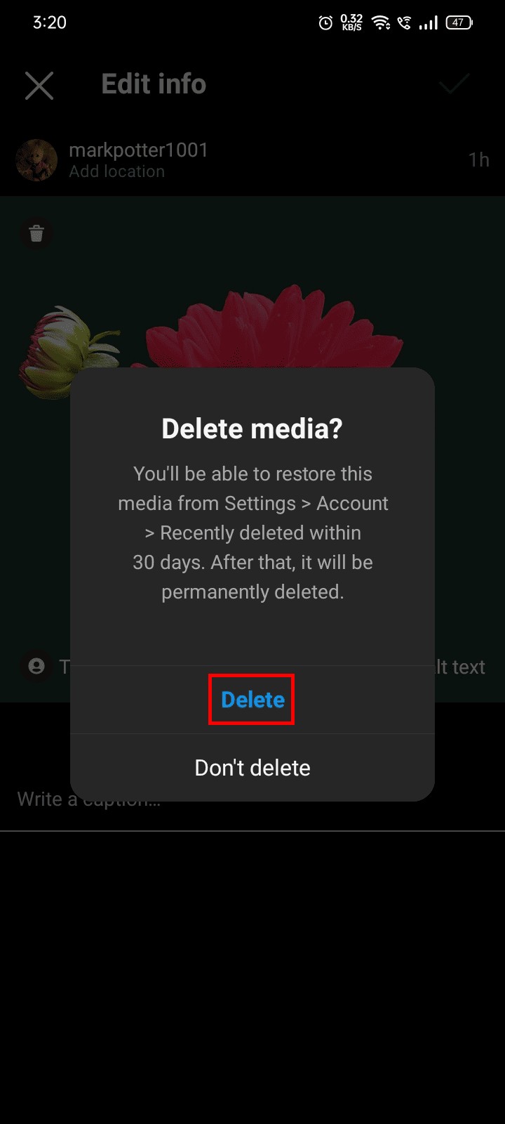 Reorder Instagram Carousel Images After Posting