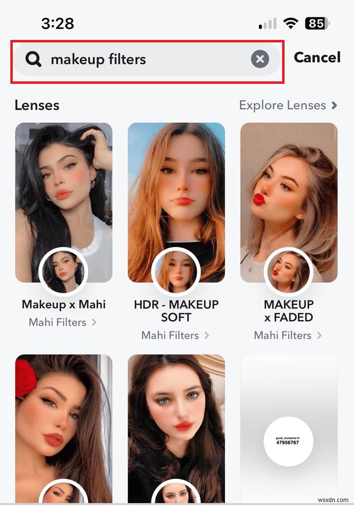 Step-by-Step Guide to Access Snapchat’s Makeup Filters