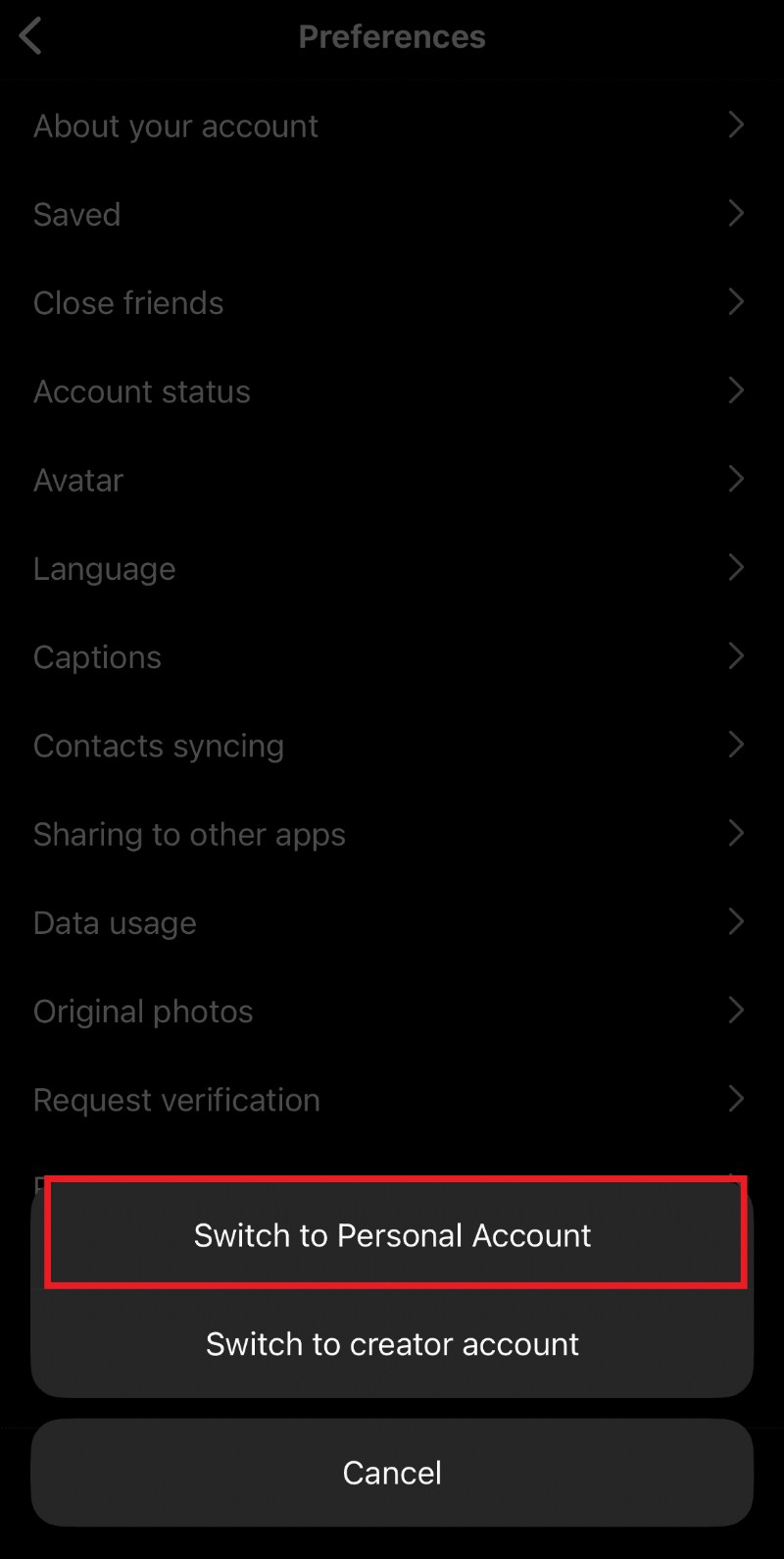 Switch Your Instagram Business Account to Personal on iPhone – Step-by-Step Guide