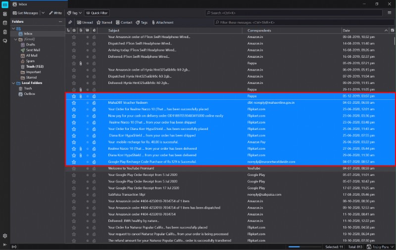 Delete Multiple Emails Quickly in Thunderbird – Step‑by‑Step Tutorial
