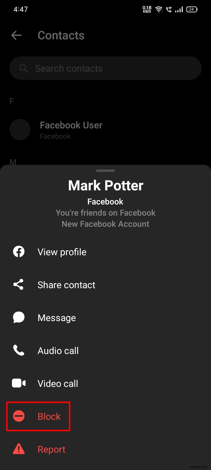 How to Permanently Remove a Contact from Messenger on Android