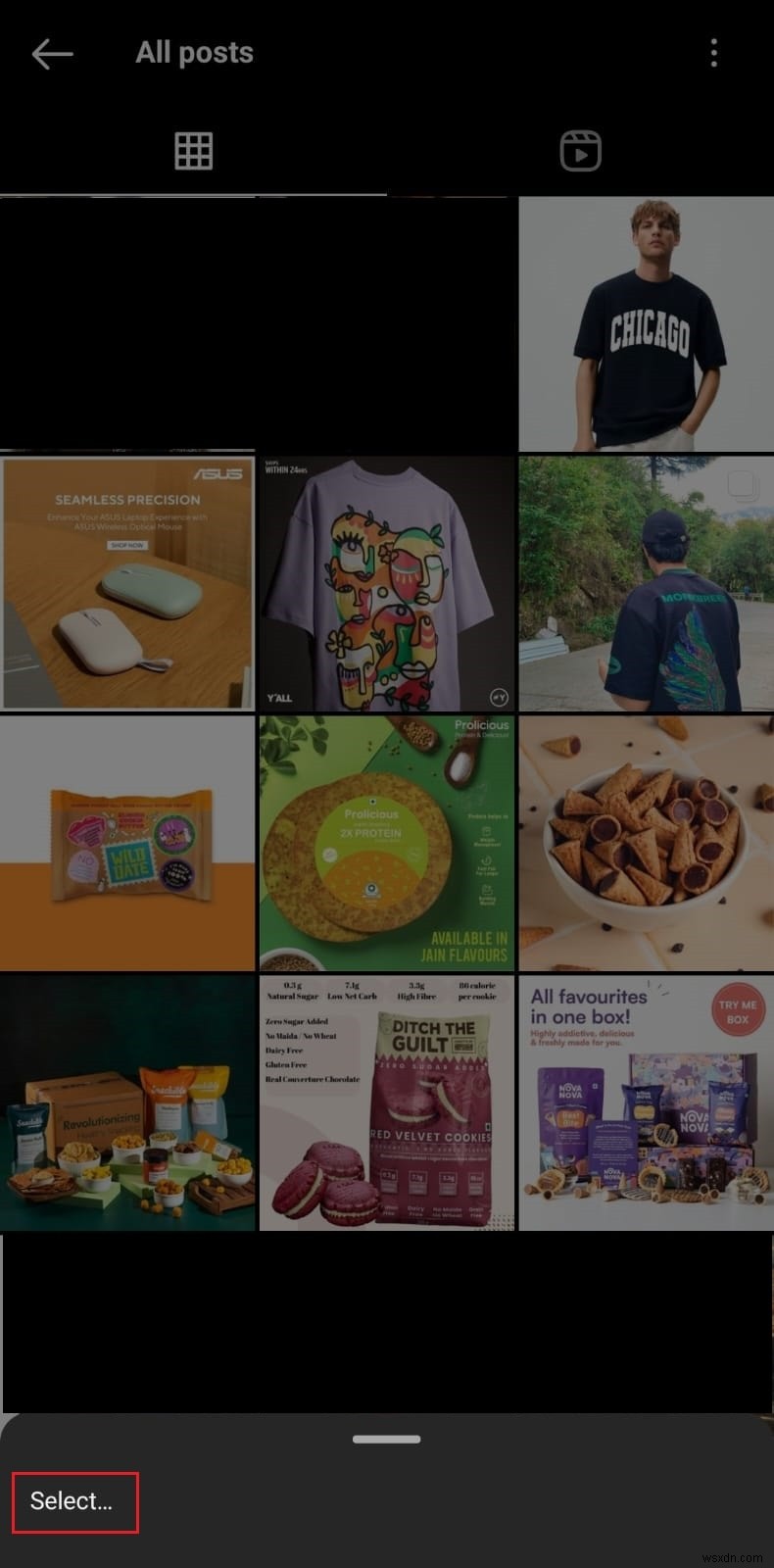 How to Quickly Delete All Saved Instagram Posts