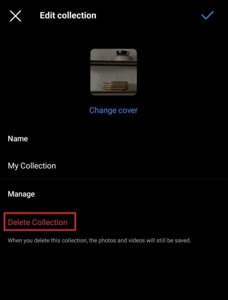 How to Quickly Delete All Saved Instagram Posts