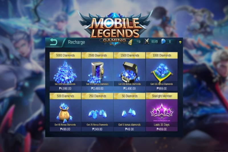 Step‑by‑Step Guide: Recharging Mobile Legends Diamonds with Your Mobile Balance