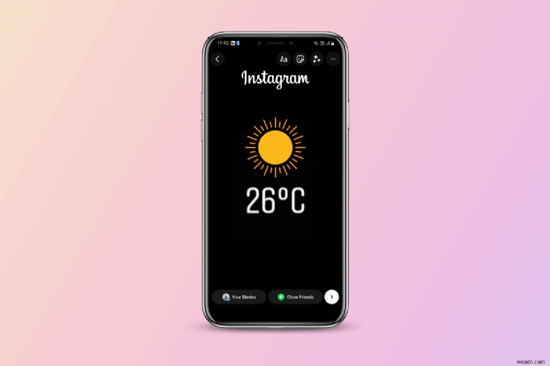 Add Real-Time Temperature to Instagram Stories – Step-by-Step Tutorial