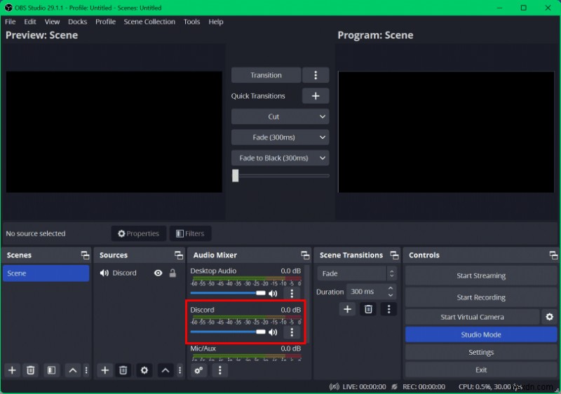 Mute Discord Audio in OBS: A Step‑by‑Step Guide