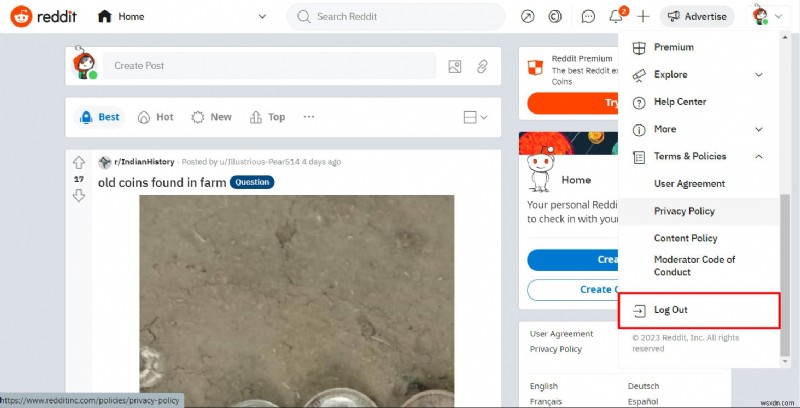 Step-by-Step Guide to Logging Out of the Reddit App on Android