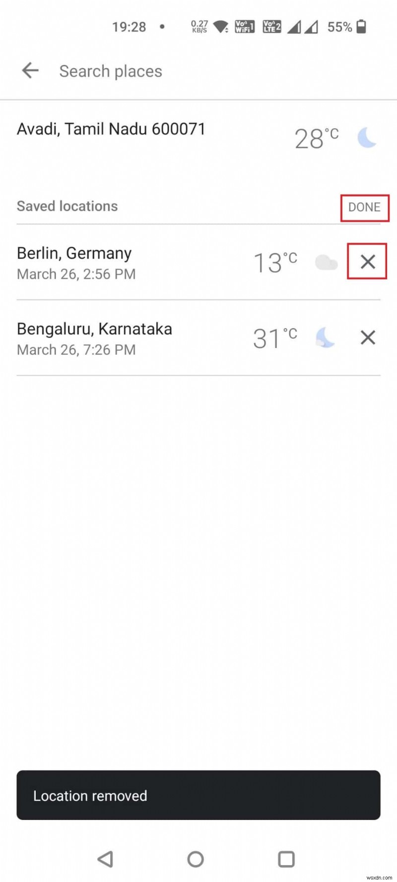 Easily Remove Cities from Your Android Weather App