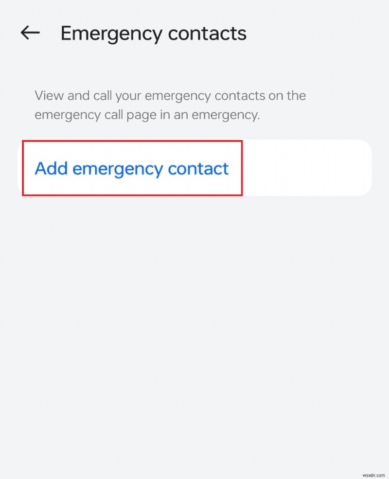 Quickly Set an Emergency Contact (SOS) on Your Android Phone