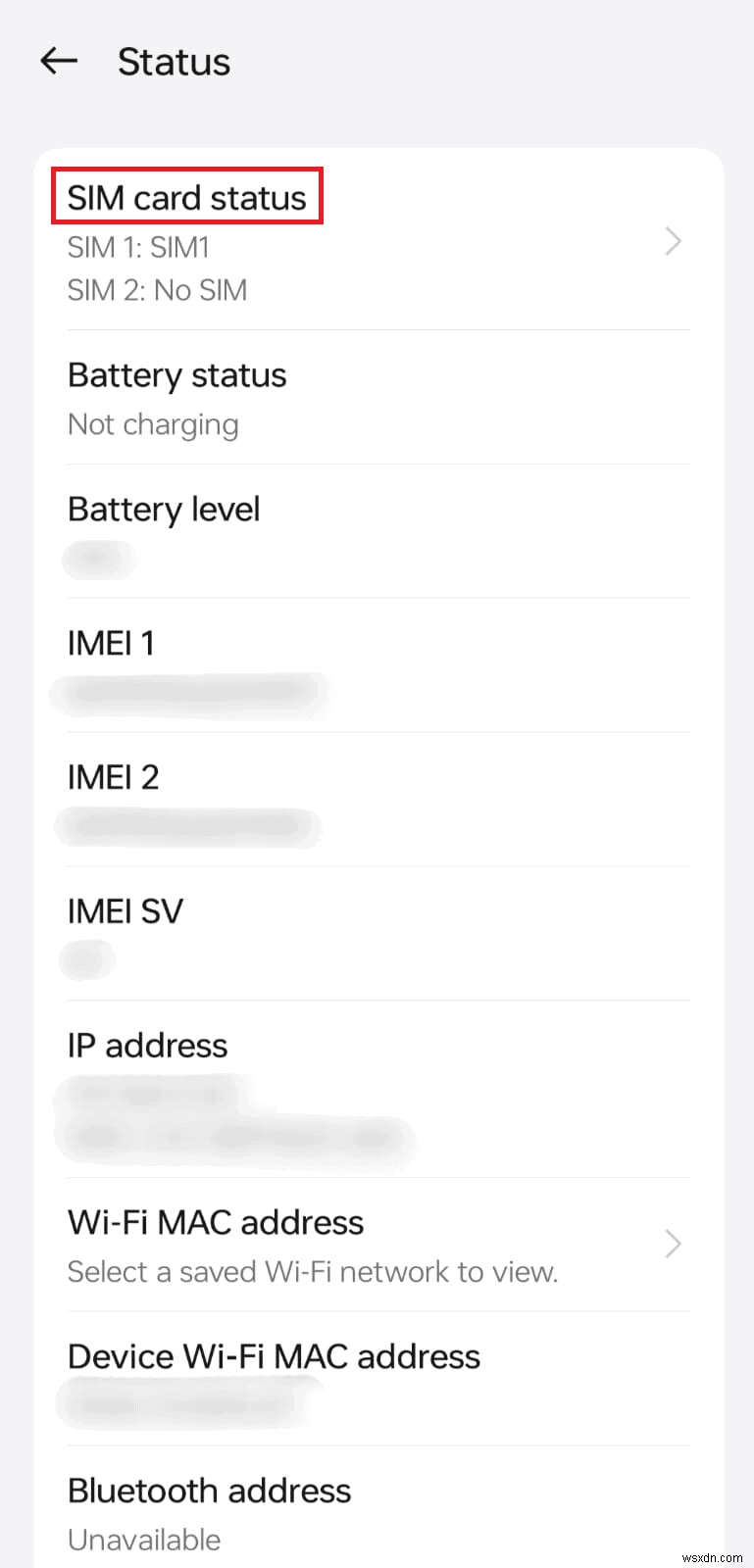 Locating Your SIM Card (ICCID) Number on Android Devices