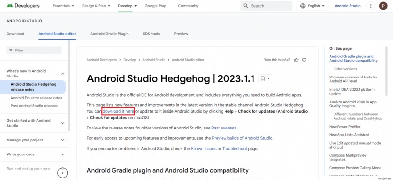 Android Studio Version History: From Electric Eel to Hedgehog – Download & Tips