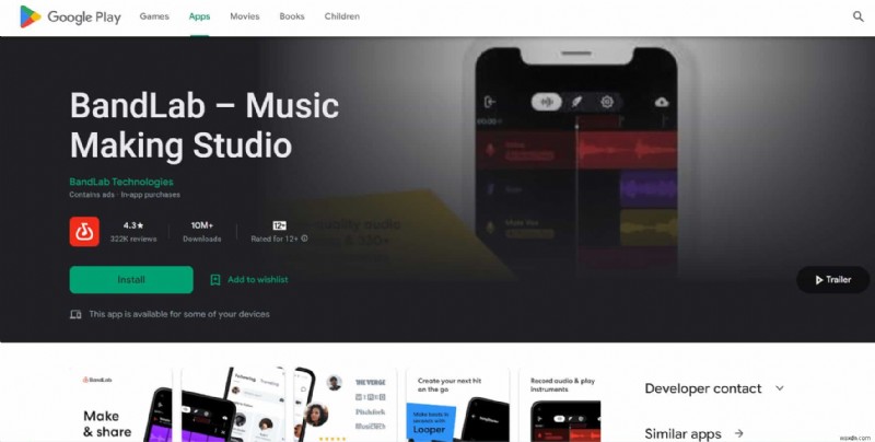 Top GarageBand Alternatives for Android – 2024 Guide