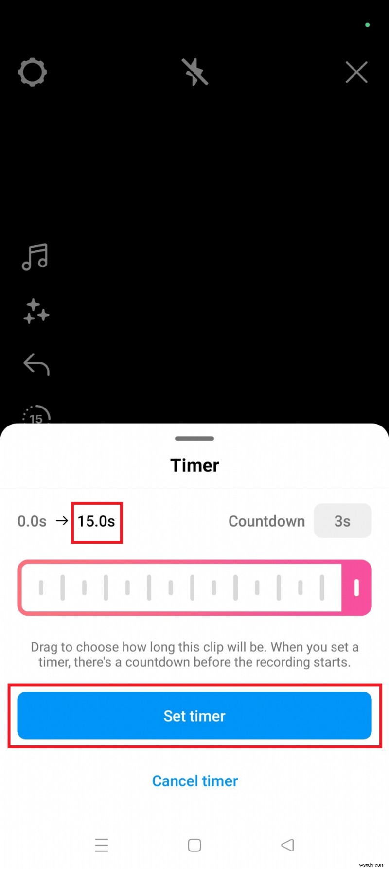 Step-by-Step Guide: Setting an Instagram Camera Timer on Android