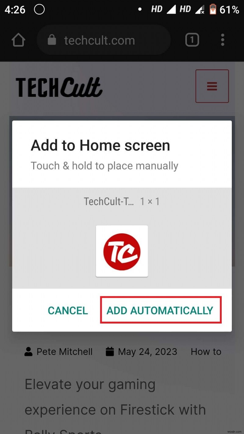 Add a Website Shortcut to Your Chrome Homepage on Android – Step-by-Step Guide