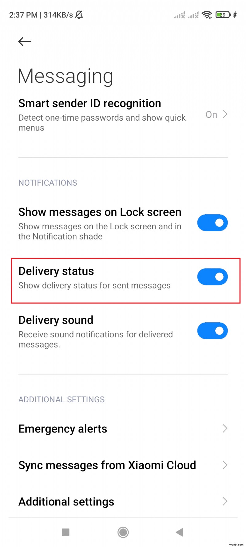 Check If Your Android Text Has Been Read