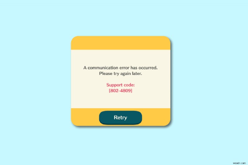 Fix Animal Crossing Pocket Camp 802-5808 Communication Error: Quick Step-by-Step Guide