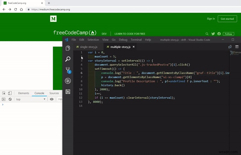 Efficient Web Scraping: Use the Browser Console to Extract and Store Data with JavaScript