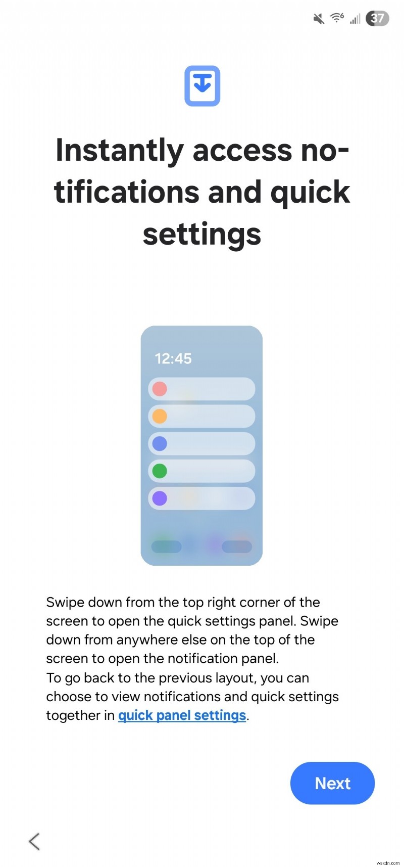 Tired of One UI 7’s split notification panel? Switch back with these easy steps