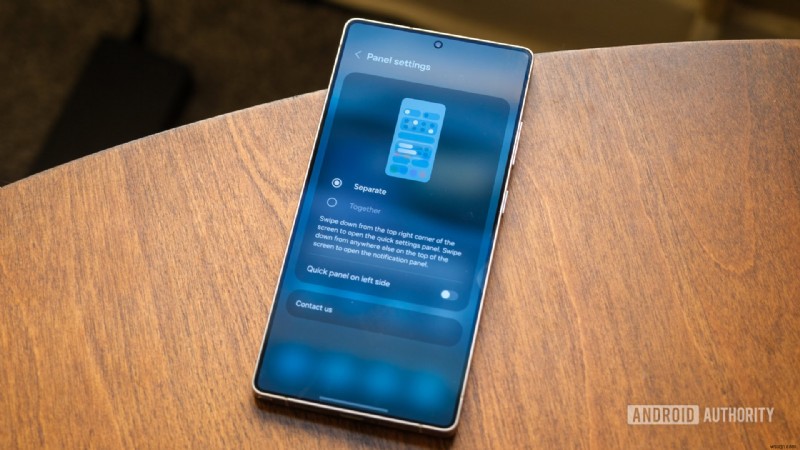 How to Turn Off Split Notifications on the Samsung Galaxy S25 One UI 7