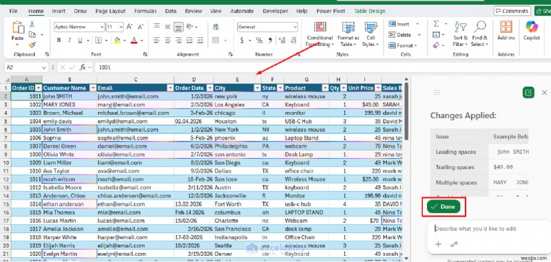 Streamline Excel Data Cleaning with Copilot: 7 Common Issues Fixed in One Click