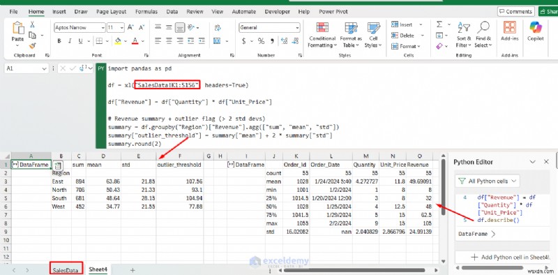 Unlock Advanced Analytics: Python in Excel Enhances Data Analysis